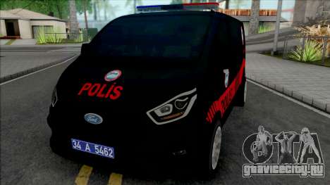 Ford Transit 2018 Police Dolphin Force для GTA San Andreas