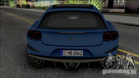 Ferrari GTC4Lusso (German Plate) для GTA San Andreas