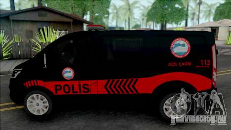 Ford Transit 2018 Police Dolphin Force для GTA San Andreas