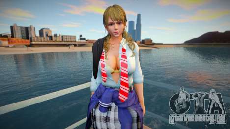 Monica - Spring School Wear для GTA San Andreas