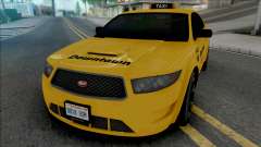 Vapid Torrence Taxi Downtown для GTA San Andreas