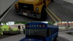 GTA V Brute Prison and School Bus для GTA San Andreas