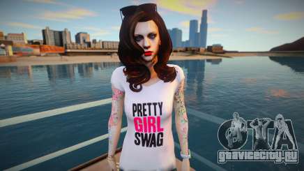 Pretty girl Swag style для GTA San Andreas