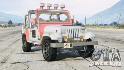 Jeep Wrangler Jurassic Park (YJ) 1993〡add-on v0.2 для GTA 5