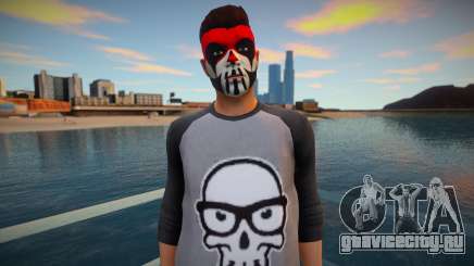 Персонаж в гриме из GTA Online для GTA San Andreas