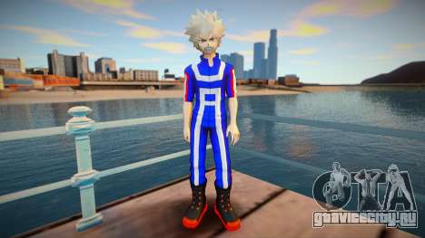 MHA Katsuki Bakugo (Gym Outfit) для GTA San Andreas