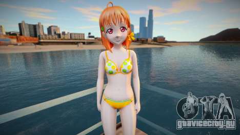 Chika Takami - Love Live Sunshine - Bikini для GTA San Andreas