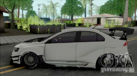 Mitsubishi Lancer Evolution X (SA Lights) для GTA San Andreas