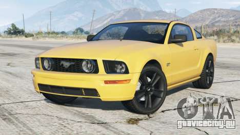 Ford Mustang GT 2005〡black rims〡add-on