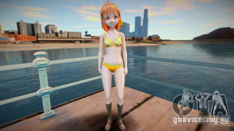 Chika Takami - Love Live Sunshine - Bikini для GTA San Andreas