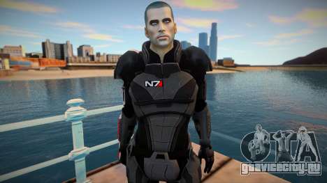 Comandante Shepard для GTA San Andreas