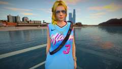 DOA Helena Douglas Fashion Casual V3 Miami Heat для GTA San Andreas