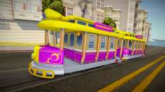 Mario Kart 8 Tram W для GTA San Andreas
