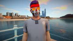 Персонаж из GTA Online в гриме и в очках для GTA San Andreas