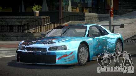 Nissan Skyline R34 US S3 для GTA 4