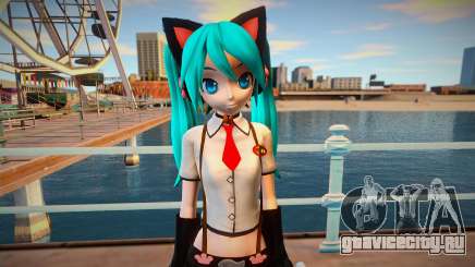 PDFT Hatsune Miku Kitty Cat для GTA San Andreas