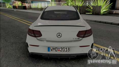 Mercedes-AMG C63 S Coupe 2016 для GTA San Andreas