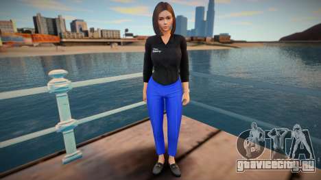 Samantha Samsung Assistant Virtual Casual 1 Orig для GTA San Andreas