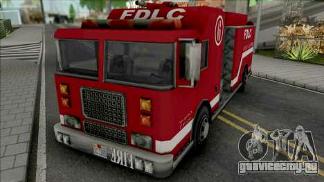 Firetruck from GTA LCS для GTA San Andreas