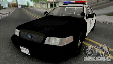 Ford Crown Victoria 2011 CVPI LAPD для GTA San Andreas