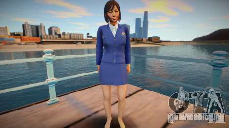 Police Woman Japan для GTA San Andreas