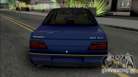 Peugeot 405 GLX Sport для GTA San Andreas