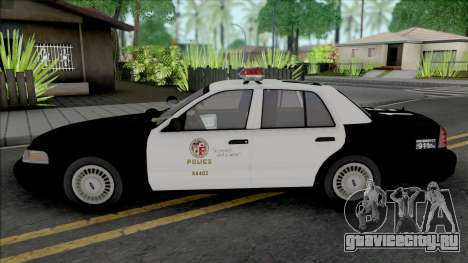 Ford Crown Victoria 2000 CVPI LAPD v2 для GTA San Andreas