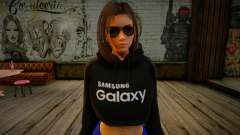 Samantha Samsung Assistant Virtual Casual cro v2 для GTA San Andreas