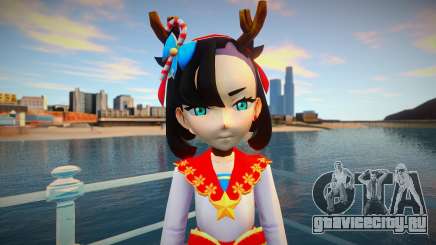 Marnie Xmas - Pokemon Sword And Shield для GTA San Andreas