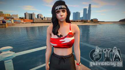 GTA Online Skin Ramdon Female Latin 1 Fashion Ca для GTA San Andreas