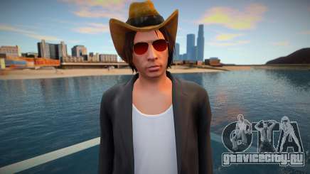 Чувак в ковбойской шляпе из GTA Online для GTA San Andreas