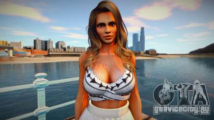 Lisa Hamilton Casual v4 для GTA San Andreas