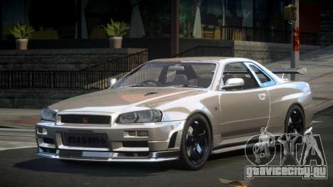 Nissan Skyline R34 GS-U для GTA 4