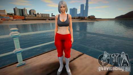 KOF Soldier Girl Different 6 - Red 3 для GTA San Andreas