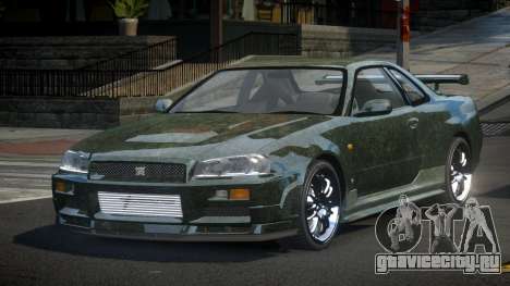 Nissan Skyline R34 BS Qz S8 для GTA 4