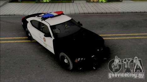 Dodge Charger 2007 LAPD для GTA San Andreas