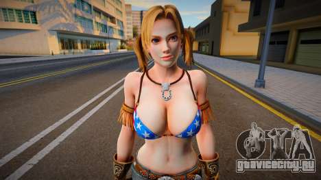 Dead Or Alive 5 - Tina Armstrong (Costume 1) 4 для GTA San Andreas