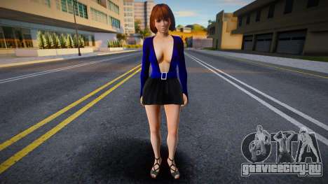 Kasumi Casual v7 (good model) для GTA San Andreas