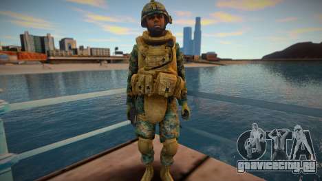 Call Of Duty Modern Warfare - Woodland Marines 4 для GTA San Andreas