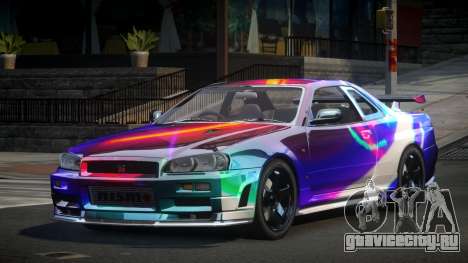 Nissan Skyline R34 GS-U S9 для GTA 4