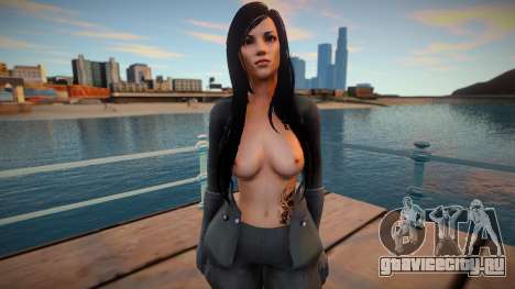 Skyrim Monki Sexy Black Soldier - Topless 2 для GTA San Andreas