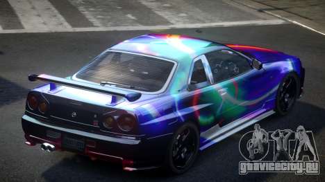 Nissan Skyline R34 GS-U S9 для GTA 4