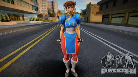 Fortnite - Chun Li v2 для GTA San Andreas