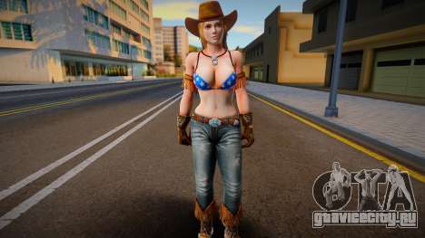 Dead Or Alive 5 - Tina Armstrong (Costume 1) 2 для GTA San Andreas