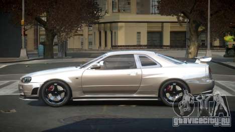 Nissan Skyline R34 GS-U для GTA 4