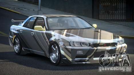 Nissan Skyline SP R34 S4 для GTA 4