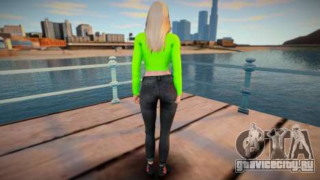 Rachel Casual skin для GTA San Andreas