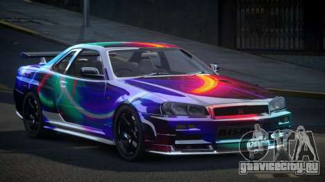 Nissan Skyline R34 GS-U S9 для GTA 4