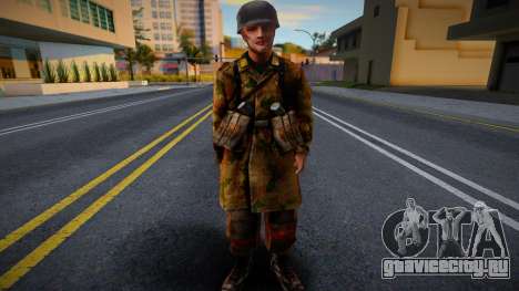 Fallschirmjaeger from Brothers in Arms для GTA San Andreas