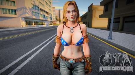 Dead Or Alive 5 - Tina Armstrong (Costume 1) 5 для GTA San Andreas